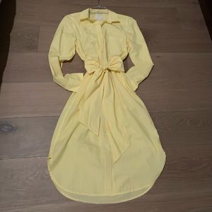 J.Crew Shirtdress - Yellow/White - Size 6T